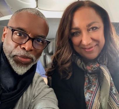 Eian Burton father LeVar Burton with his wife Stephanie